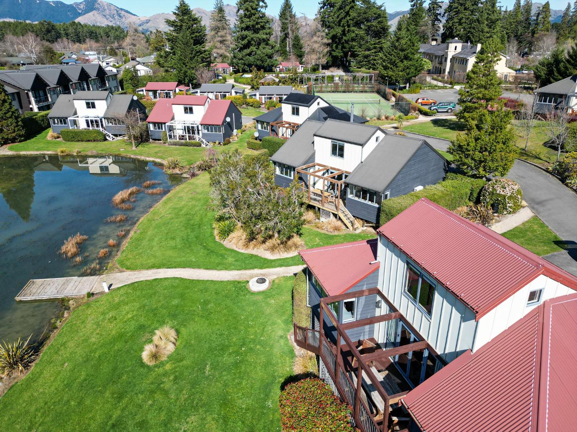 *** Lake Villa 458 *** Ханмер-Спрингс Экстерьер фото